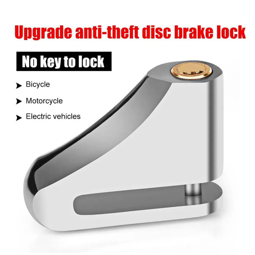 Anti-theft Alloy Disc Brake Lock for Mountain Bike Motorcycle Bicycle Electric Car Security Anti-theft Lock Disc Brake Locks