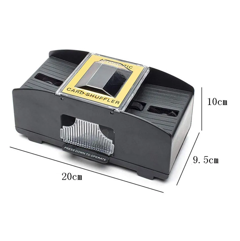 بطاقة البوكر الأوتوماتيكية خلل بطاقة البوكر الكهربائية الخشبية آلة خلط البطارية تلقائي البطارية تشغيل أوراق تشغيل خلط LJ202986