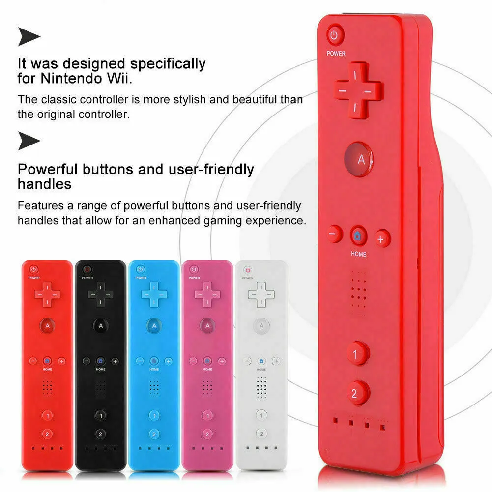 För Nintend Wii Wireless GamePad Remote Control utan rörelse PlusNunchuck Controller Joystick för Nintendo Wii Accessories1057803