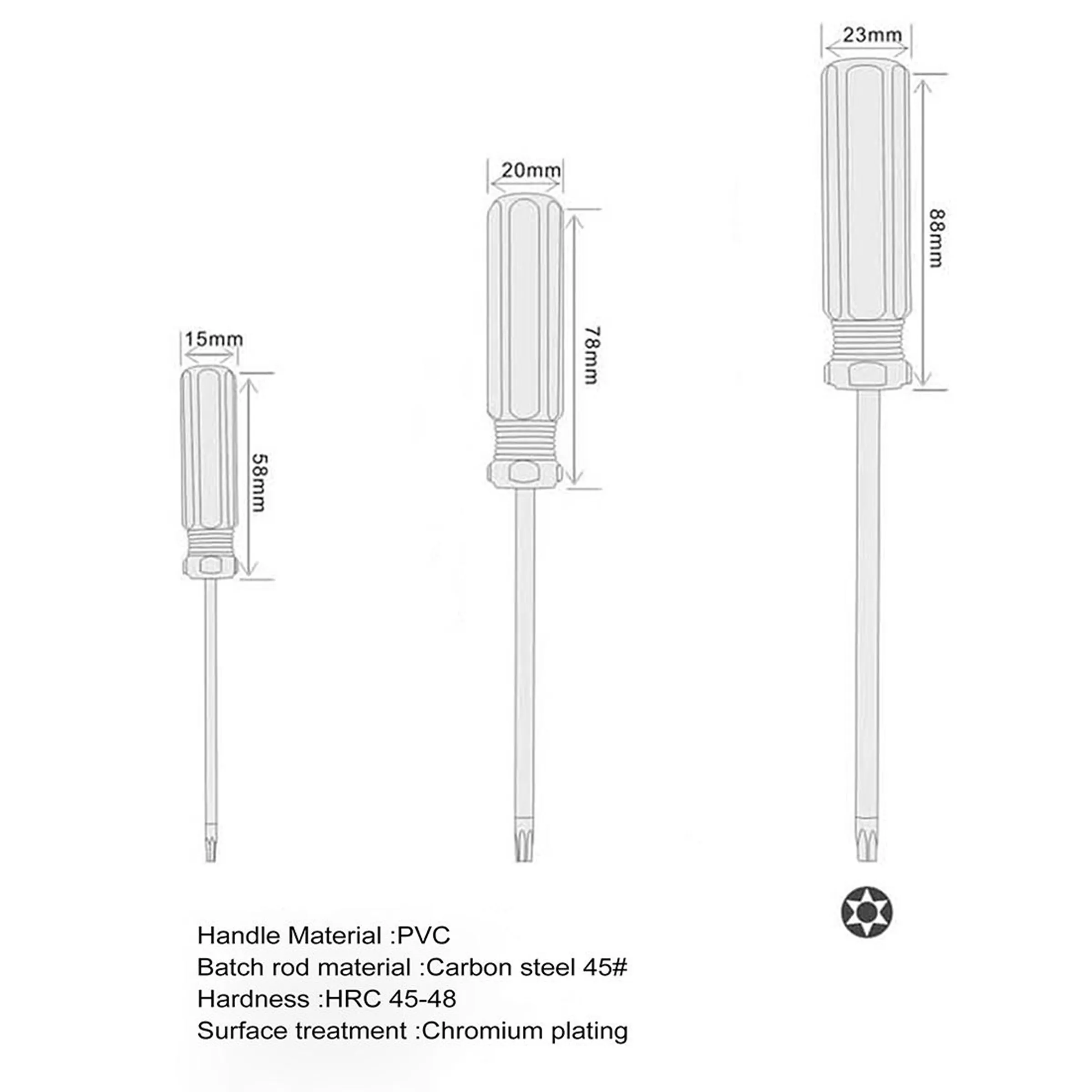 Mavi kol Torx T5 T6 T7 T8 T9 T10 Delikli Tornavida T6H X360 T8H 3 0 Y TRIWING PHILLIPS YUKARILI VIDA TEVAK ARAÇI WH221B