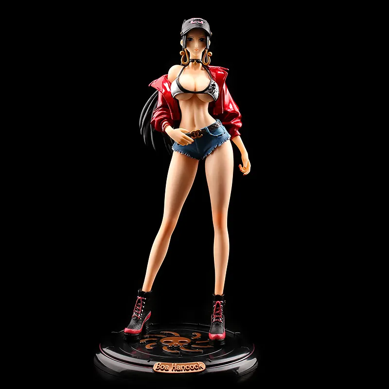 Anime One Piece Boa Hancock Nico Robin Nami GK PVC Action Figure Figura Anime Modello Toys Sexy Girl Figure Collezione Dolli Dolli T203849573