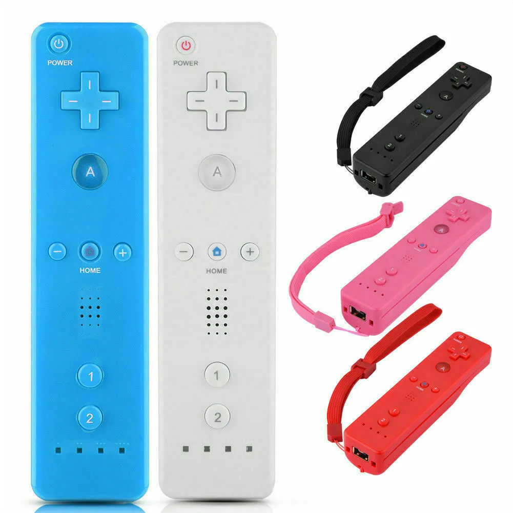 Dla Nintend Wii Wireless GamePad Remote Control Bez ruchu PlusNunchuck ROYSTICK dla Nintendo Wii Accessories2469709