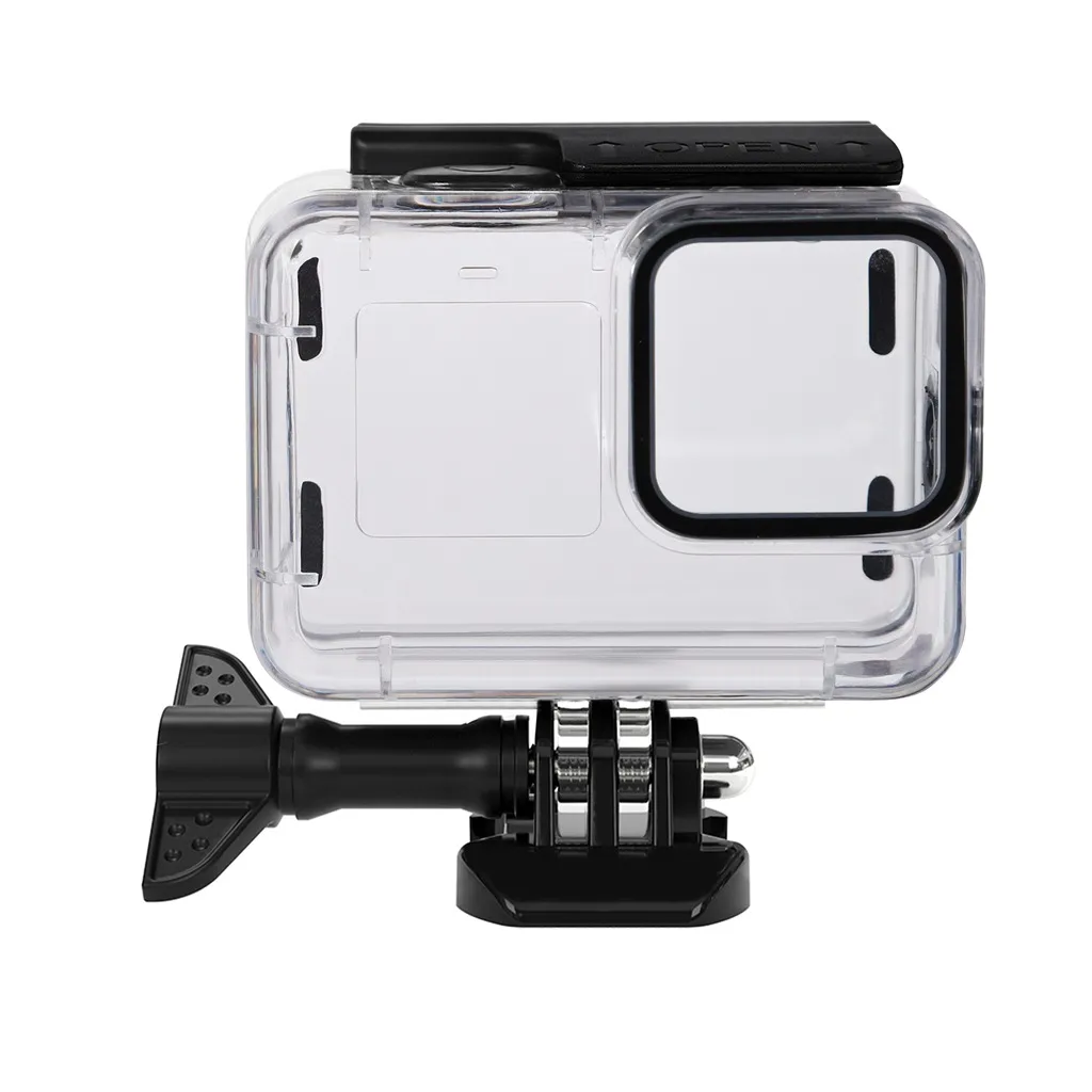 For GoPro Hero10 Hero9 Black Waterproof Shell Protective Shell Soft Rubber Buttons 40M Waterproof Box Camera Accessories Go Pro7000202