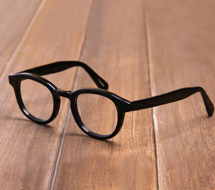 Occhiali da vista tartarugati Havana Eyewear Occhiali da vista rotondi retrò Montature occhiali da sole alla moda con Box264e