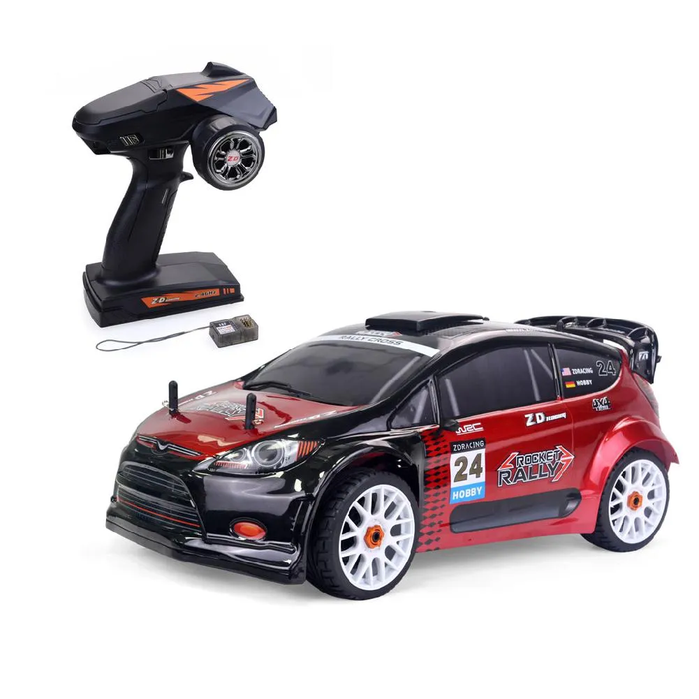 ZD Racing Scala 1/8 4WD 80 km/H Auto da rally telecomandata elettrica senza spazzole con trasmettitore RC Drift Car Toys Regalo i bambini