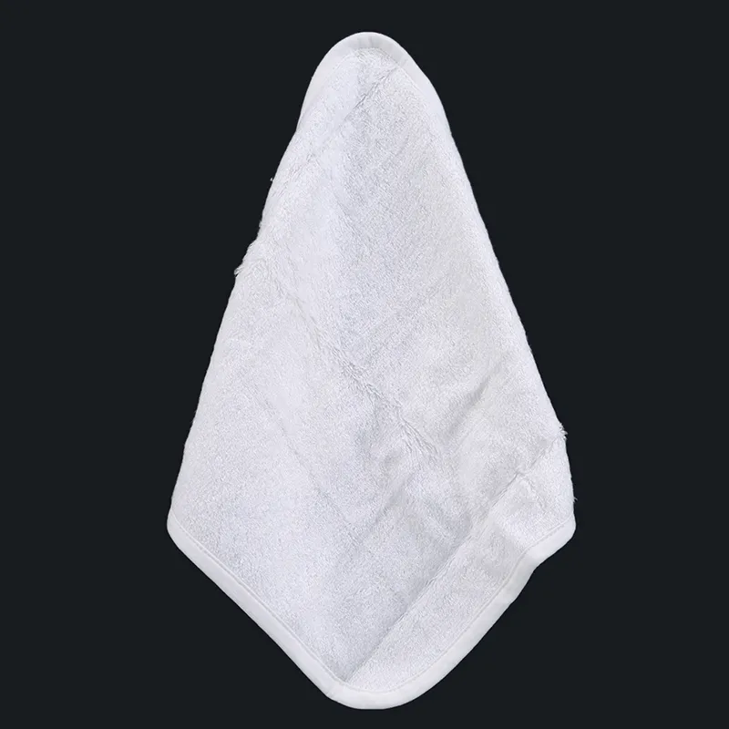 Моющиеся полотенца из бамбукового волокна для кормления детей, салфетка для мытья младенцев, носовой платок для новорожденных, банное полотенце, белое2643220
