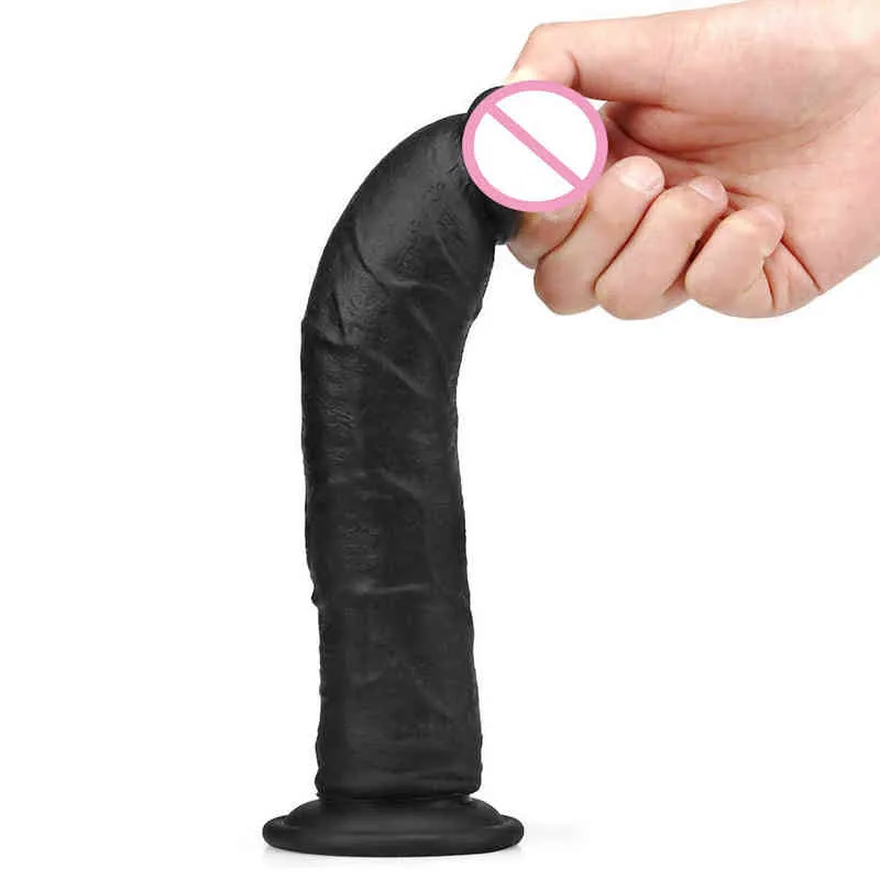 NXY-Dildos, Analspielzeug, gerade, allgemein, doppelschichtig, flüssiges Silikon, Penis, weibliches Masturbationsgerät, eifrei, falsche Expansion und Plug, für Erwachsene, 0225