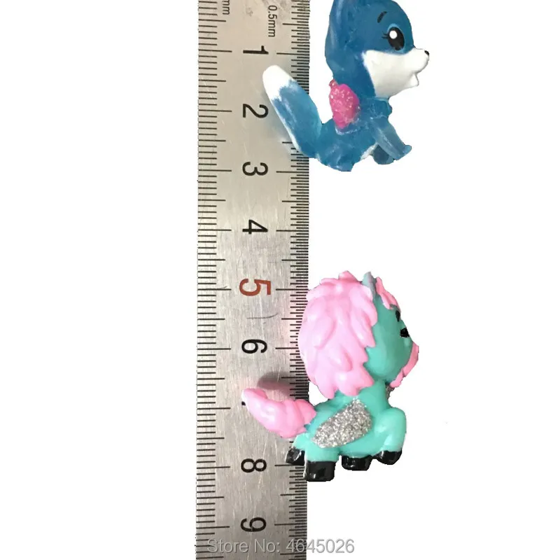 Cartoon Animals Egg Horse Hatching Model Miniature PVC Action Figures Mini Pet Shop Figurines Collectible Dolls Kids Toys 220211