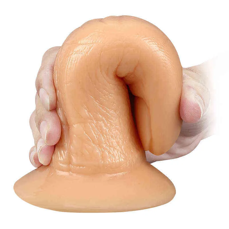 NXY Dildos Zabawki Anal Nowa Alternatywa Głowy Głowy Podwórko Wtyczka Masturbacja Urządzenie dla Mężczyzn i Kobiet Miękkie Ciekawe Ekspansja Dorosłych Produktów seksualnych 0225
