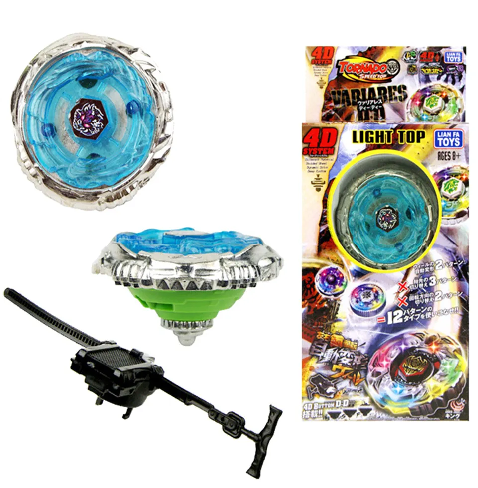 Beyblade scoppiano con i giocattoli di fusione del metallo della luce del LED i ragazzi che emettono giroscopi Top Giroscopio Arena Classic Regali bambini LJ201216