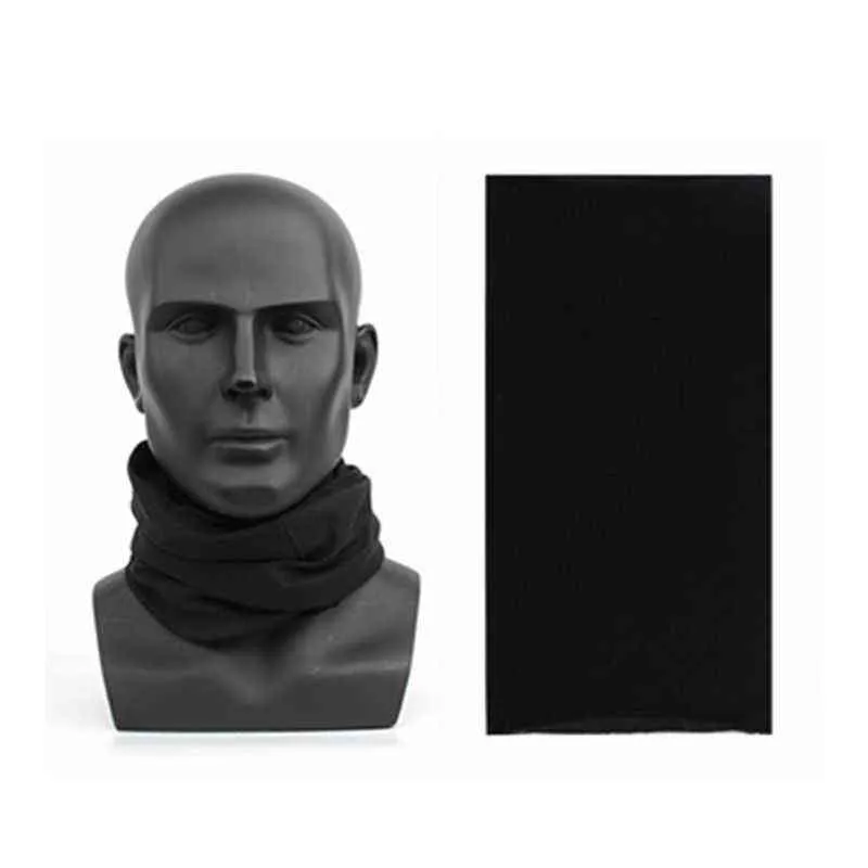 Microfibra tubo lenço pescoço aquecedor bandana sem costura multifuncional face escudo máscara máscara lenço de motocicleta versátil y1229