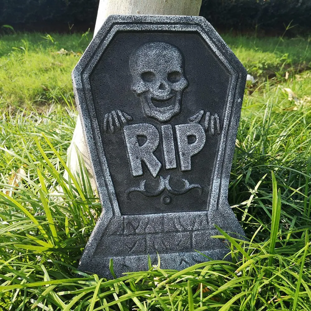 Molezu Halloween Decoration Foam Tombstone Haunted House Zestaw ochrony środowiska Shantou Horror Atmosphere Y201006