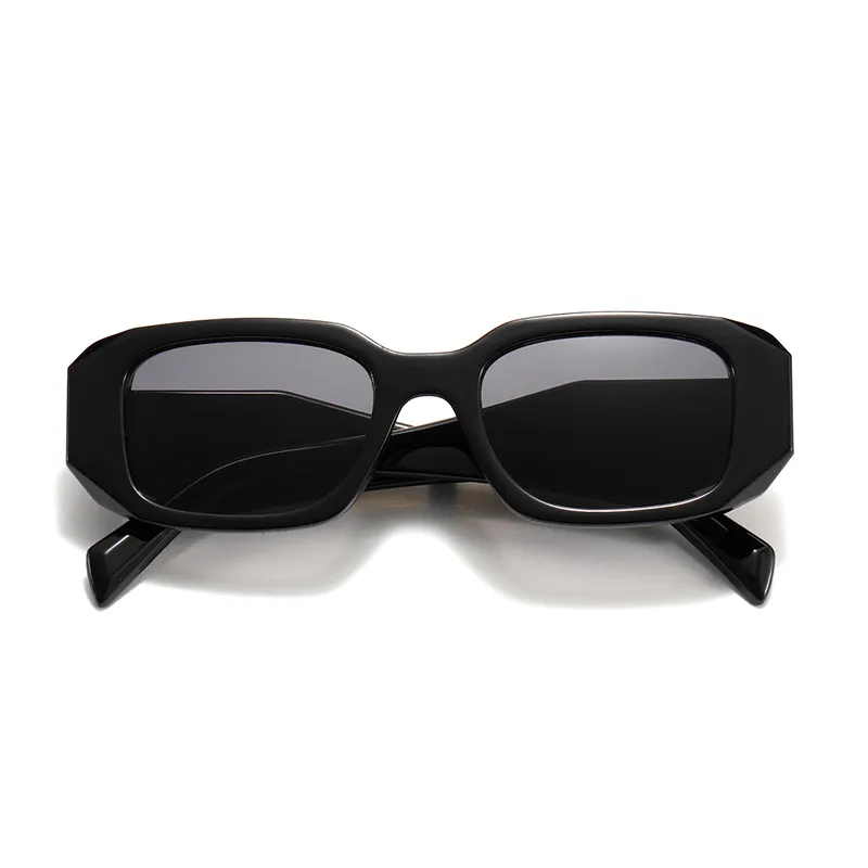 Gafas de sol de los vendedores ambulantes de moda para el hombre Mujer unisex diseñador goggle playa lentes solares retro diseño de lujo UV400 negros buff230d