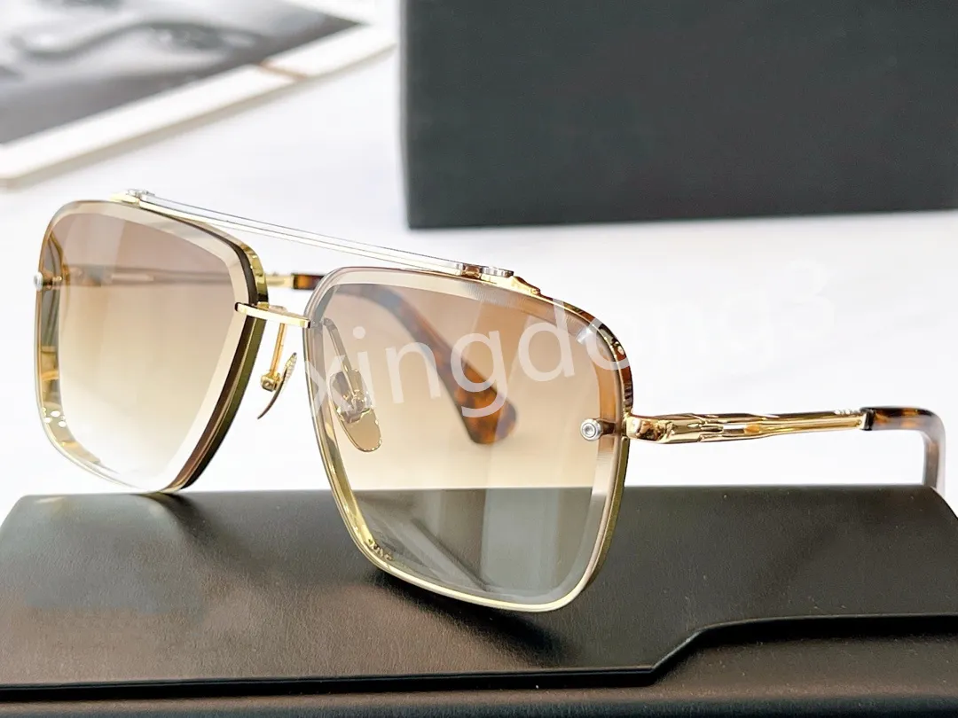 22SS Sun Glasses Designer Sunglasses Fashion Luxury for Men Mulheres dirigem Travel Metal Metal Anti-Ultraviolet UV400 Estilo Vintage quadrado Quadro de alta qualidade com Box 