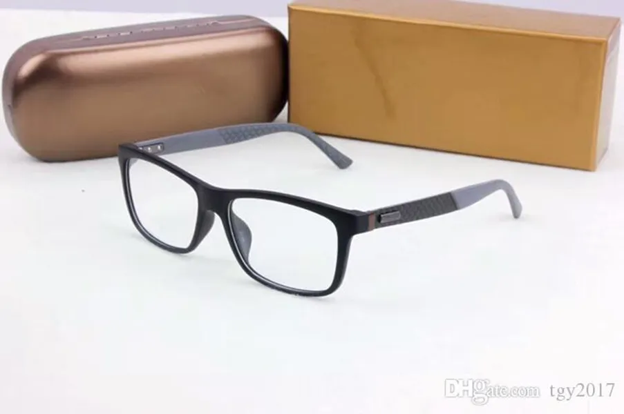 NOUVEAU Lunettes légères de haute qualité pour hommes Monture unisexe concise planche rectangulaire fullrim jambe en fibre de carbone 55-16-145 pour prescriptio262o