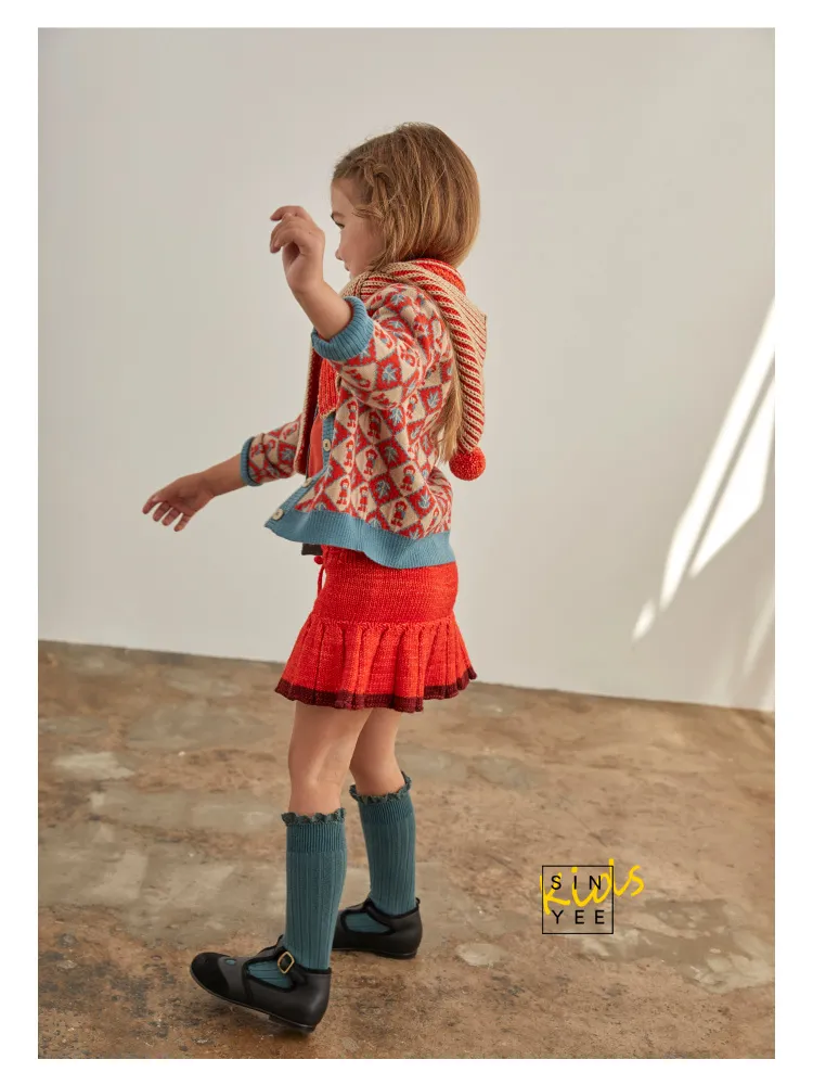 Sigtificati bambini inverno Misha Puff Boys Girls Knit Stampa di alta qualità Cardigan Bambini in cotone in cotone abiti da outwear Y20032517880029692871