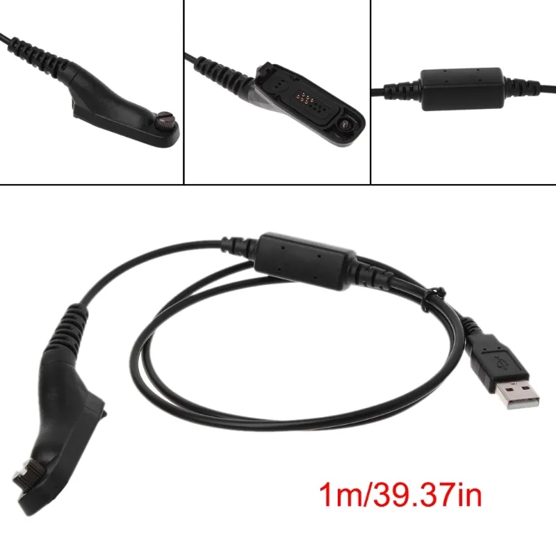 USB Programming Lead Cable For Motorola XPR Radio XIR DP Series Walkie Talkie 72XB