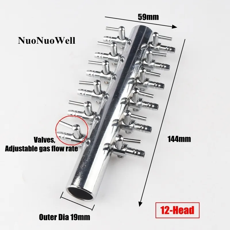 1 ADET Dış Dia.19mm Hava Splitter Distribütör Akış Kontrol Vanası Akvaryum Balık Tankı Hava Pompası Tüp Anahtarı Aksesuarları Gaz Şönt 201204