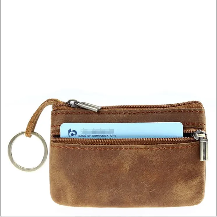 HBP подлинный кожаный кожаный кошелек модный держатель кошелька для кошелька Key Chain M835287P