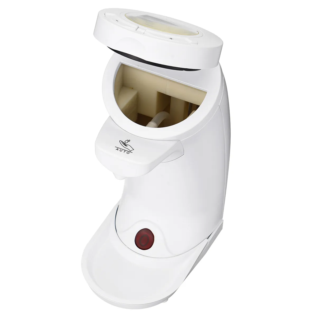 Distributeur de savon électrique automatique sans contact Capacité blanche de 200 ml pour la cuisine de salle de bain Y200407