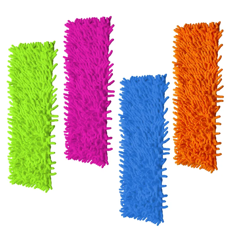 Congis set Chenille Flat Mop Head for Floor cleaning solid mops cloth Replacement household cleaning tools LJ201130236B