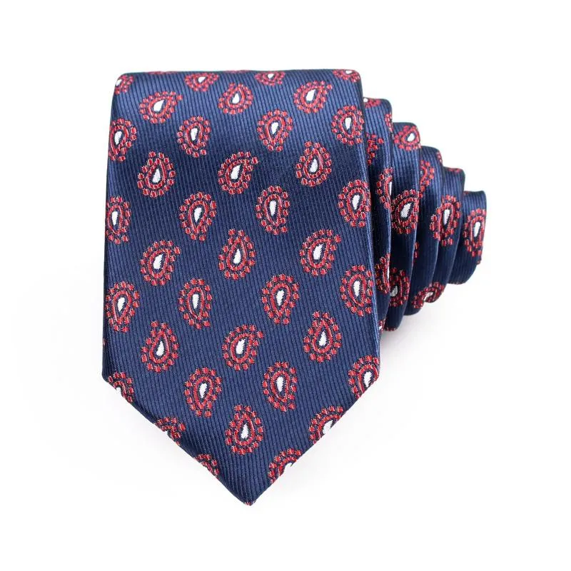 Cravatte Sitonjwly 6 cm Cravatta skinny da sposa uomo d'affari cravatte a righe in poliestere Corbatas camicia accessori LOGO personalizzato207h
