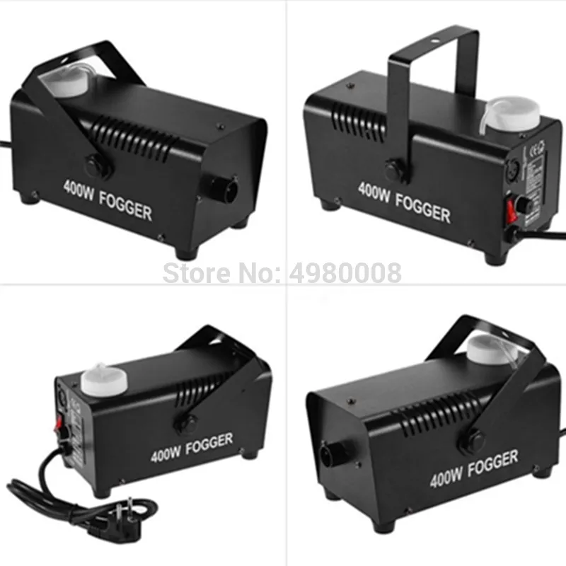 Fogger Ejector 400W Máquina de fumaça Controle remoto sem fio para festa, Natal, Halloween e máquina de névoa de desinfecção de casamento Y201015 269N