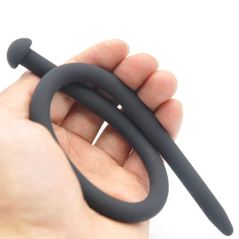 Urethral Dilator Set Silicone Penis Plug Sounds BDSM sexy Toys For Men Masturbators Uretral Stimulator Sounding Rod