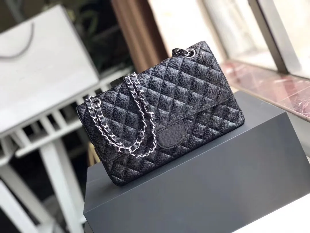 Classic Designers Shoulder Bags Handbags Top Quality Woman Fashion Genuine Leather designer handbag Women Flap Letters Black Cross249u