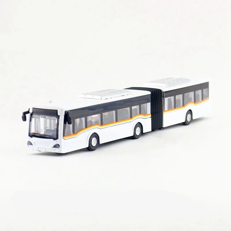 Alliage Pull Back Double Bus Haute Simulation Ville Bus Modèle Véhicules Jouets En Métal Diecasts Clignotant Musical Jouet Voiture Enfants 039s G5504758