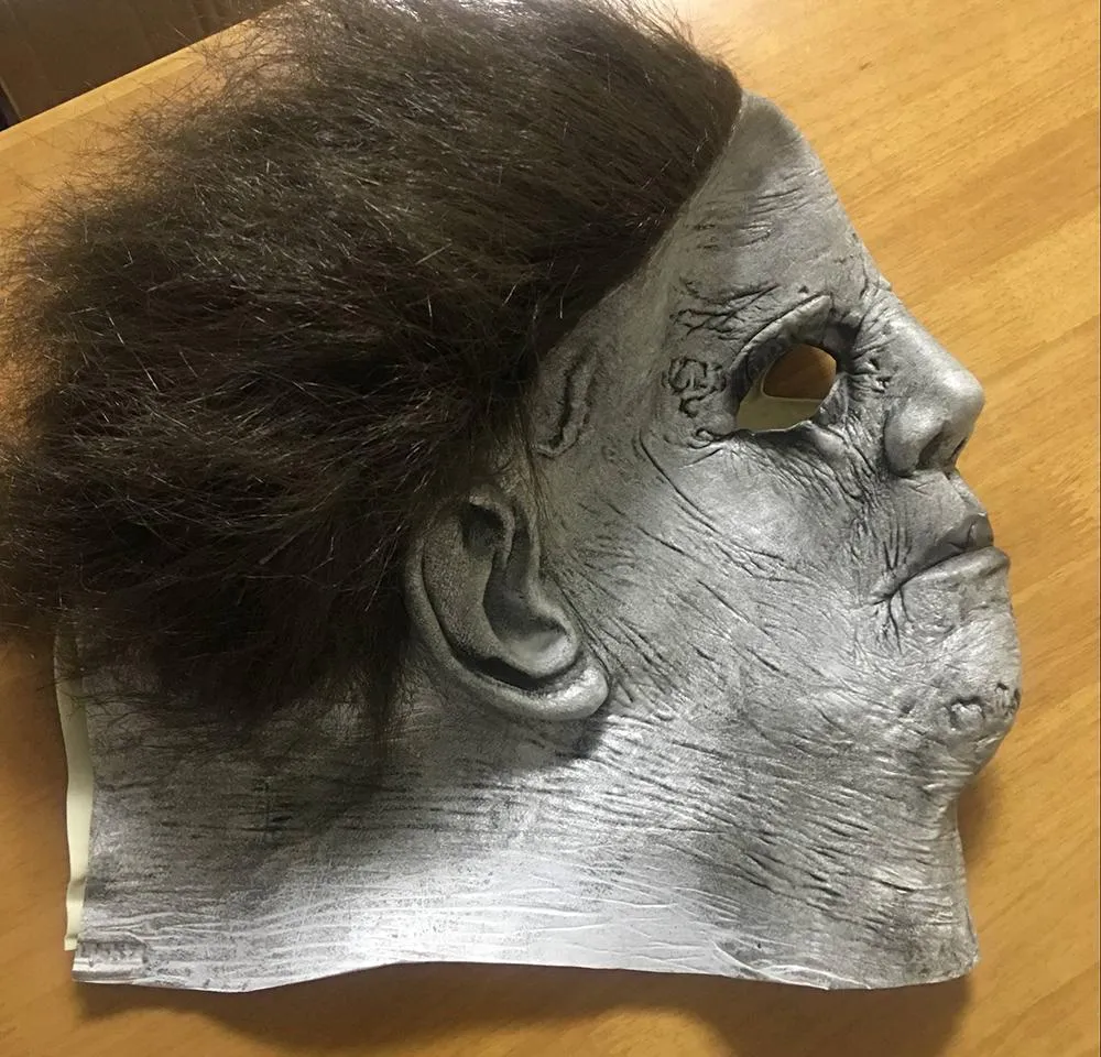 Realistic Halloween Mask - Scary Michael Myers Mask, Latex Horror Mask ...