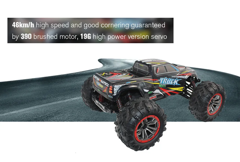 Xinlehong 9125 Rc voiture 2.4g 1:10 1/10 échelle voitures de course voiture supersonique monstre camion tout-terrain véhicule Buggy jouets électroniques