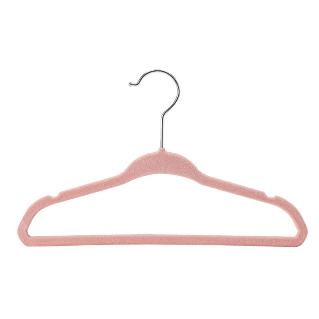 10/20/30 Pack Non-Slip Velvet Kids Hangers Clothes Hanger Baby Clothes Hook Drying Rack Hanging Towel Display Hanger 201111