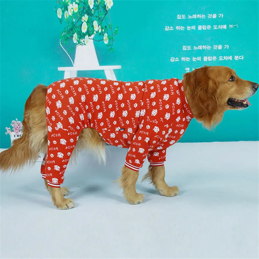 Cotton large dog clothes 2019 (11)