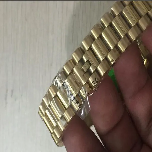 Relógios de luxo Relógios femininos de alta qualidade 36mm Day Date President 18K Gold White MOP Bigger Diamond Dial Bezel Quickset 2Y automati260P