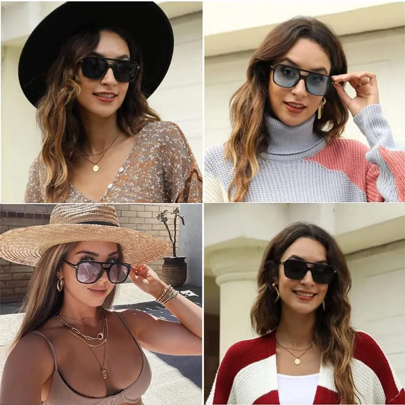 Gafas de sol Vintage 70 para mujeres M Men t