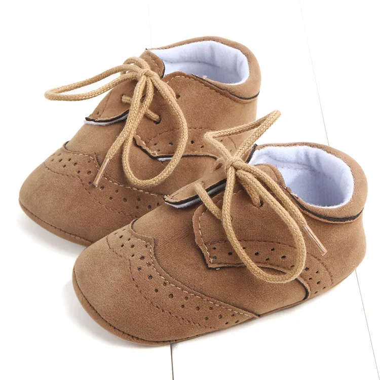 Infant Soft First Walkers Baby Boy Girl shoes Kids Prewalker PU Boys Sports Shoes Non-slip Sneakers