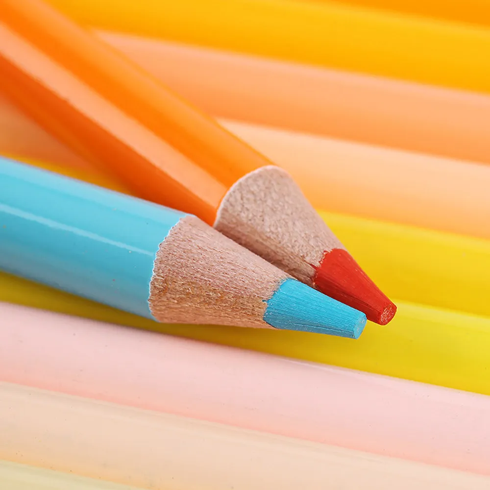 180 деревянные цветные карандаши набор 2B масло красочная ручка для малышей профессиональной живописи рисование канцтовары радуги цвет перьевые поставки 201102