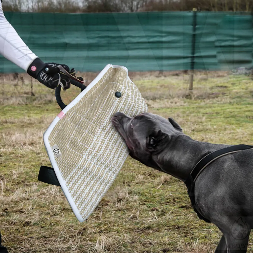 Tysk Shepherd Dog Bite Sleeve Tugs Protection Arm For Training Work Dogs Pit Bull Medium Large Y200330
