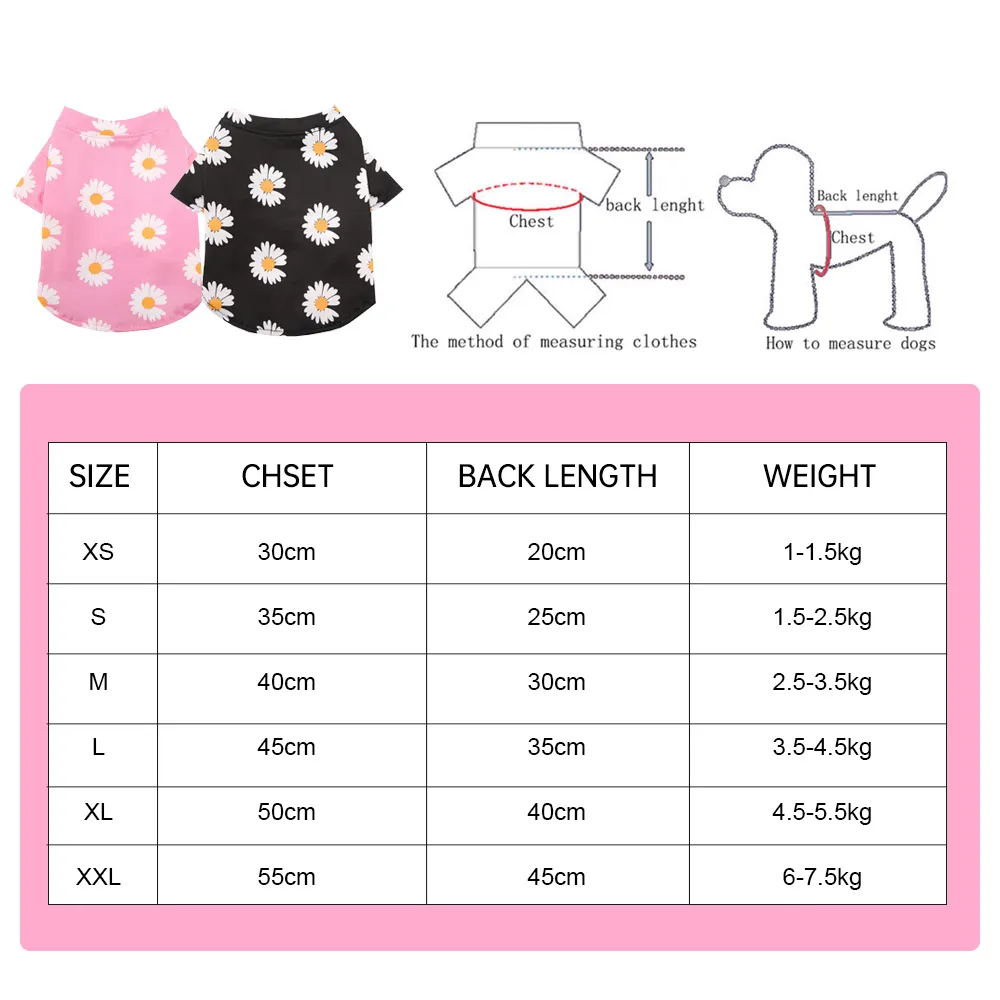 XS-2XL Refroidissement Pet Dog Vêtements d'été pour chiens Chemise Lait Tissu de soie Chiot Pet Vêtements pour petits chiens Costume Chihuahua # 3 Y200922