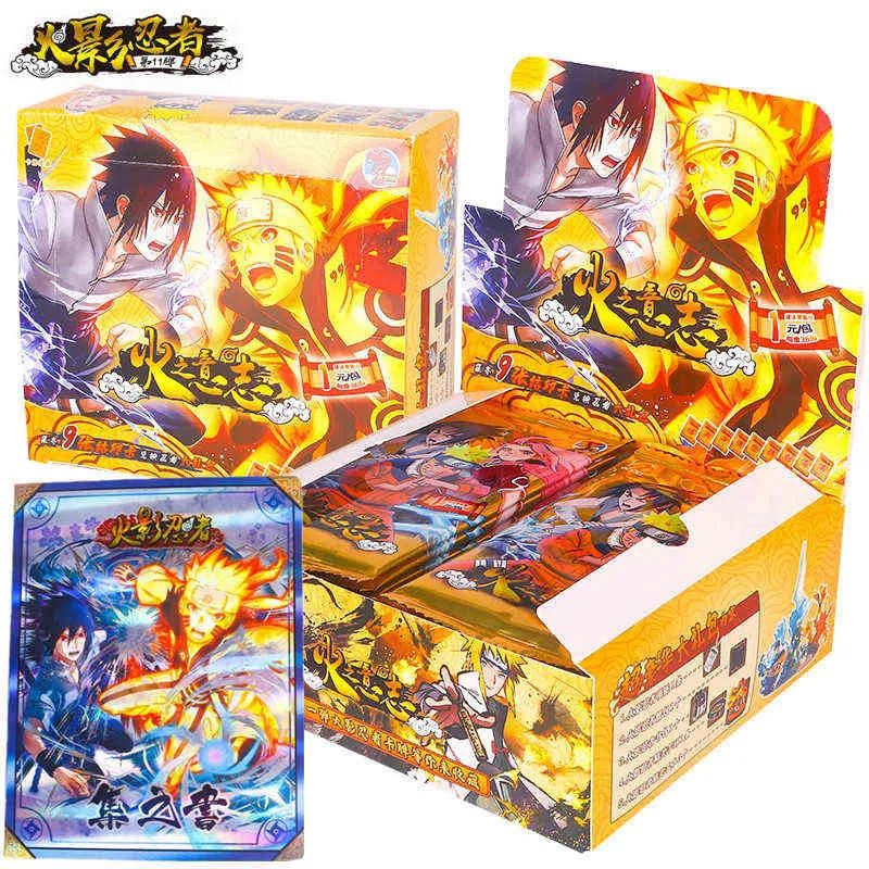 2023 Collection Cartes Uzumaki Uchiha Sasuke Haruno Sakura Kakashi TCG Jeu De Cartes À Collectionner Pour Enfants Cadeau D'anniversaire Jouet R230619