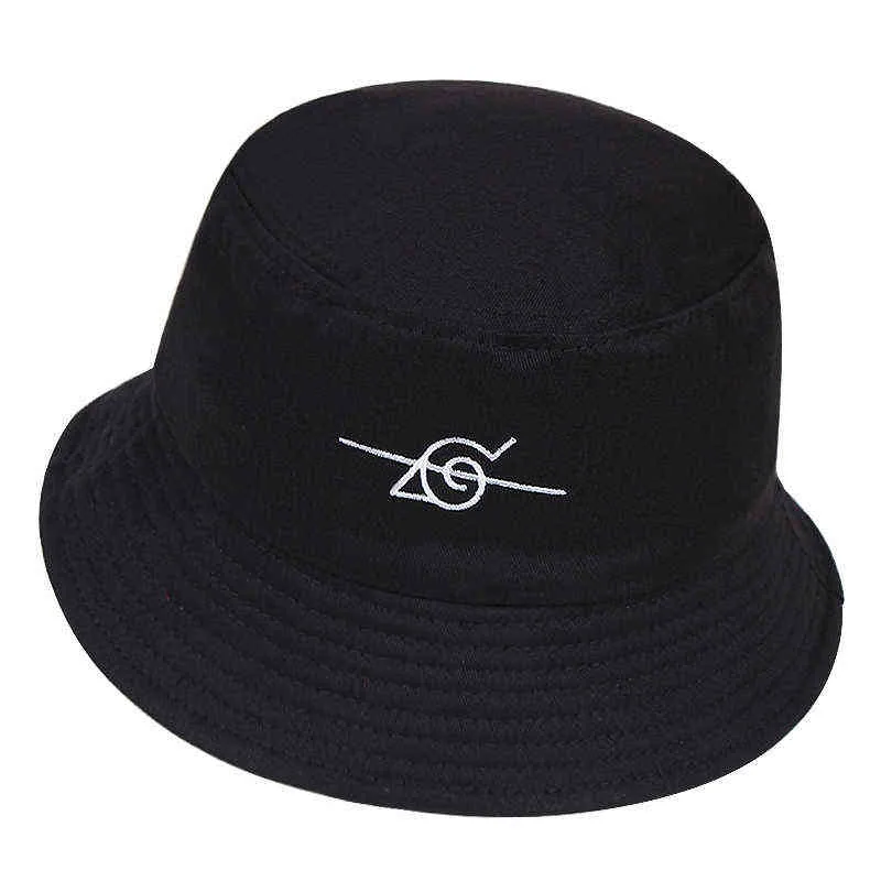 قبعة دلو بنما الرجال نساء أنيمي طباعة بوب الصيف قبعة الهيب هوب غوروس الصيد الصياد قبعة لوي البنات Y2203013162837