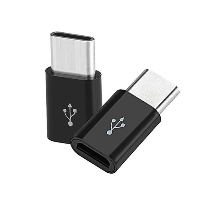 Universele Mini Micro USB Naar USB 2.0 Type-C USB Data Adapter connector Telefoon OTG Type C Charge Datatransmissie Converter Adapter Groothandel