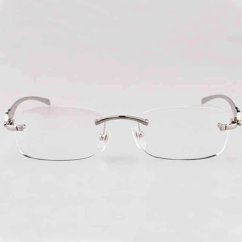 Novos 20% de desconto para óculos de sol de luxo óculos de metal quadrado Óculos de metal transparentes transparentes masculinos de molduras ópticas Mulheres preenchem óculos fotoquômicos prescritos