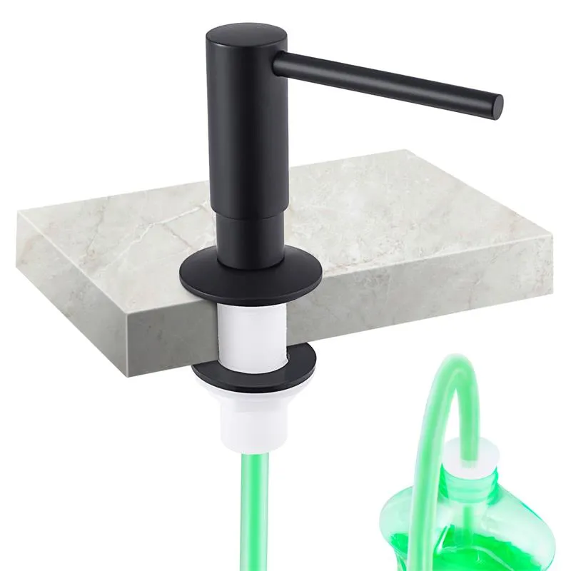 Samodra Sink Tvål Dispenser och Extension Tube Kit Brass Pump Head Kök Badrum Lätt att installera
