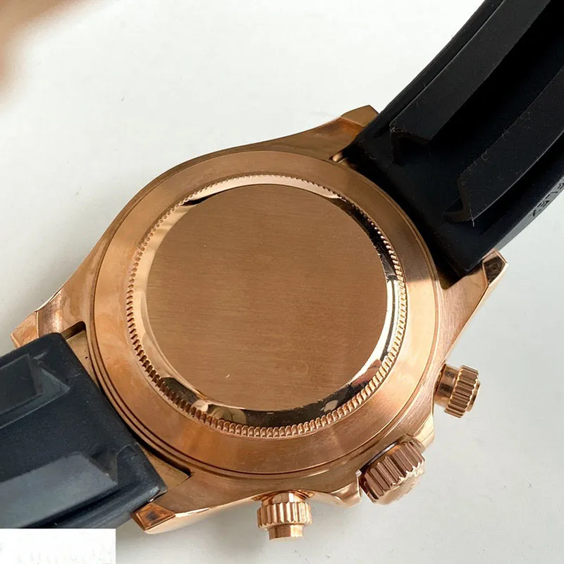 MENS Titta på automatiska mekaniska klockor 40mm rostfritt stål affärsbrist för män armbandsur Montre de luxe235p