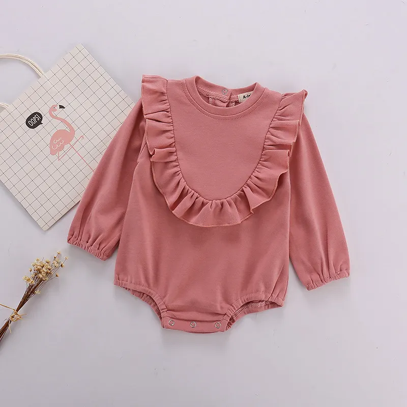 Roupa de bebê ao ar livre menino e menina escalada Cazaquistão vestuário bodysuit crianças rosa menina 210515