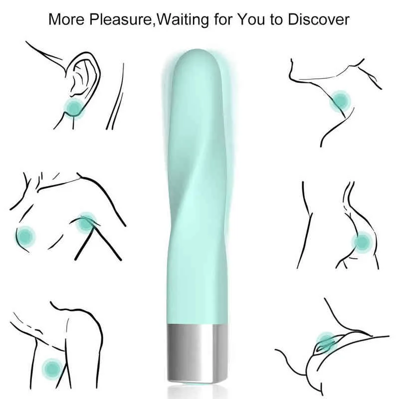 NXY-vibratorer 16 hastighet mini bullet vibratorer för kvinnor usb finger vibrador dildo sexleksaker butik klitoris stimulator vibrerande läppstift massager 0104