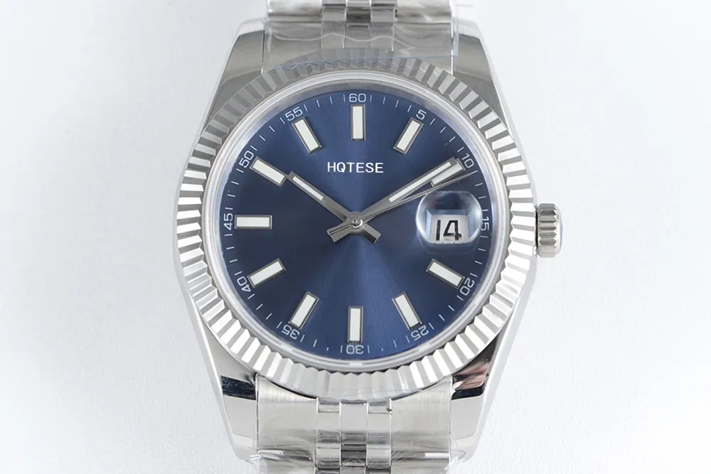 Najlepsze datejus luksusowe sportowe męskie zegarek dla kobiet zegarki modowe Wysokiej jakości stalowa obudowa zegarek pasek automatyczny obserwuj noc g294o