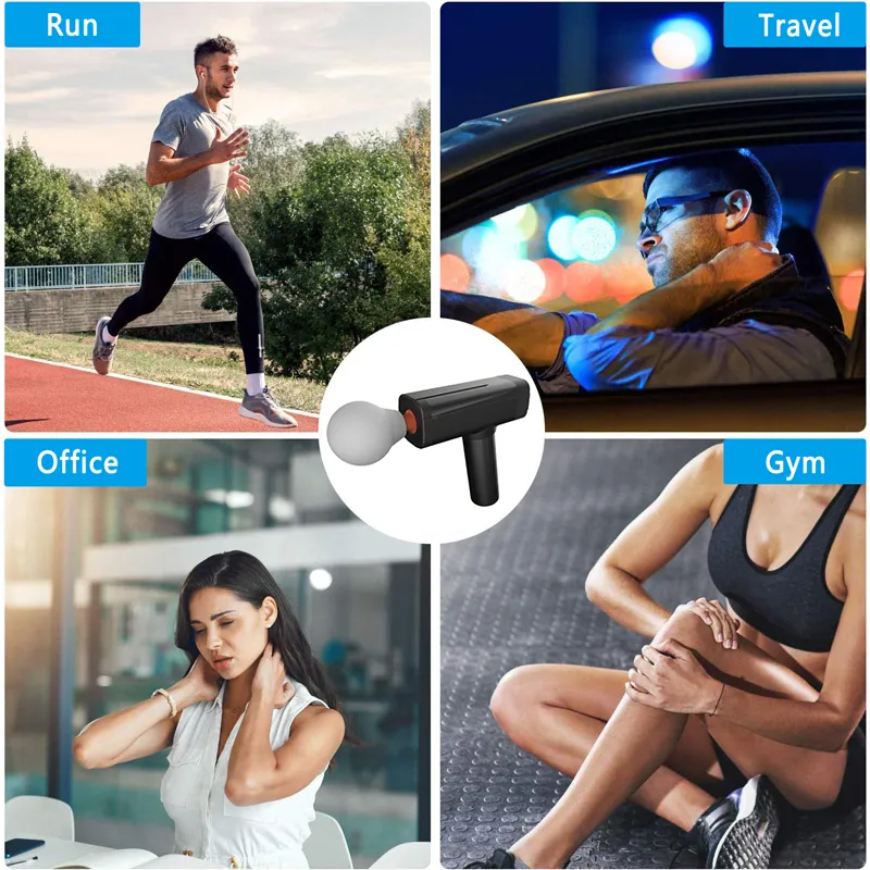 Waterproof Massage Gun Relief Muscle Portable Mini Electric Slimming